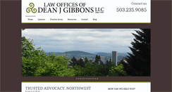 Desktop Screenshot of gibbonslaw.net
